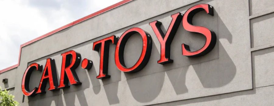 Car Toys Logo store signage