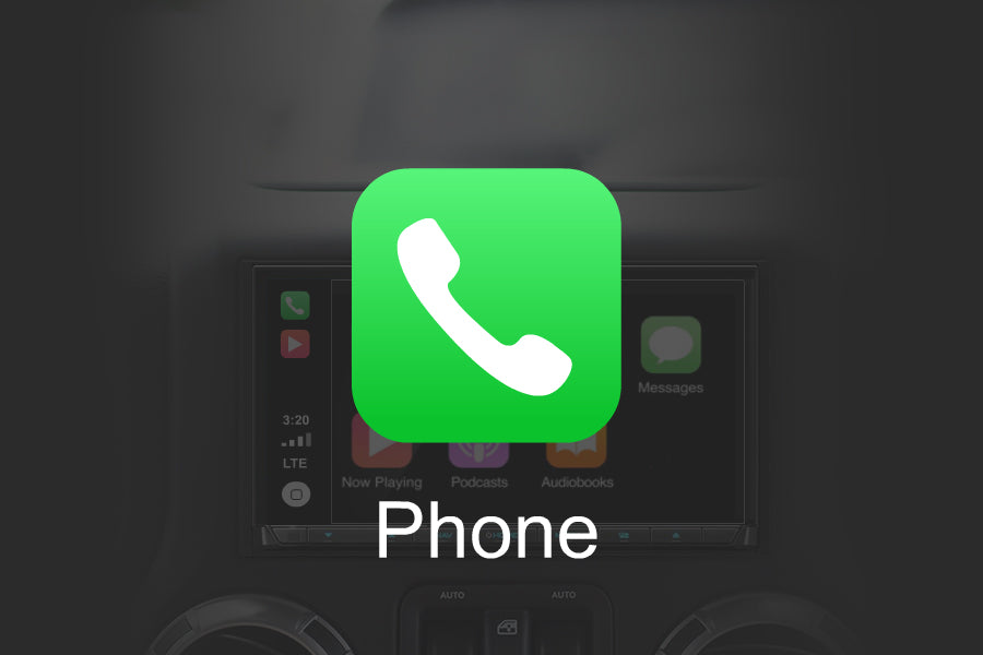 Apple Carplay Phone with Icon