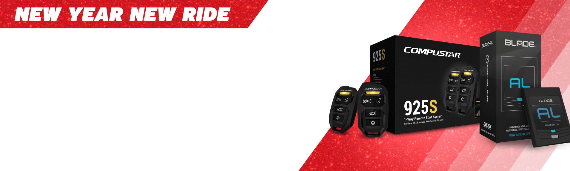 Compustar 925S remote start package with Blade Al New Year New Gear Sale