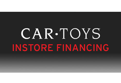 CitiBank instore Financing Car Toys Logo Black backing