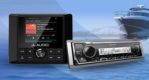 Marine Audio Buying Guide Receiver and Waterproof Source Unit Mobile