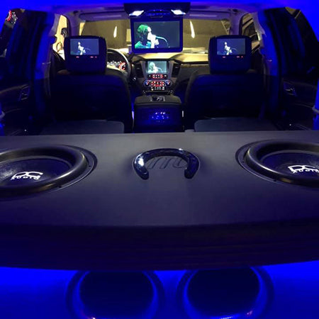 Danali SUV Blue Lighting install