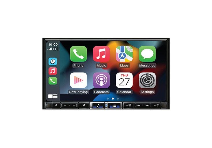 Alpine ILX-507 7" Media Receiver with Apple CarPlay and Android Auto-Car Toys