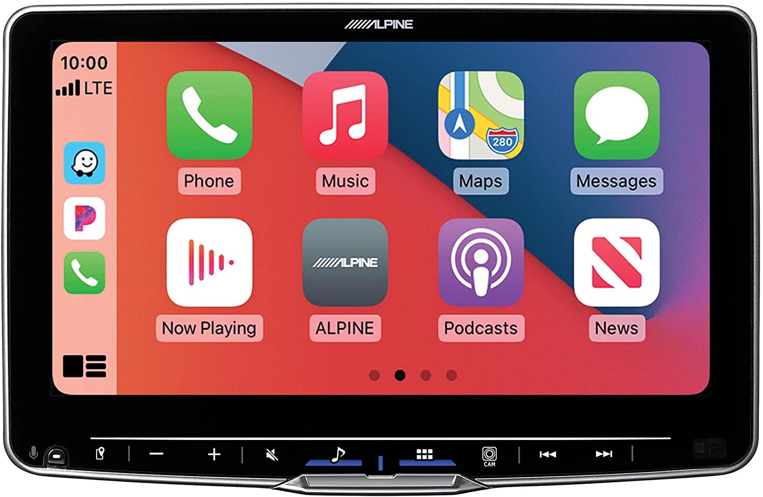 Alpine iLX-F509 Halo9 9" Media Receiver with Apple CarPlay and Android Auto-Car Toys