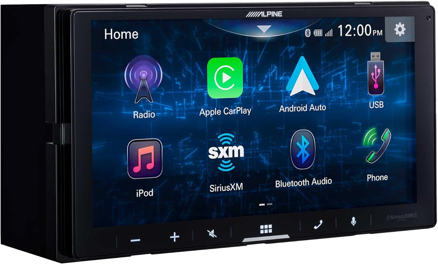 Alpine iLX-W670 7" Media Receiver Apple CarPlay and Android Auto-Car Toys