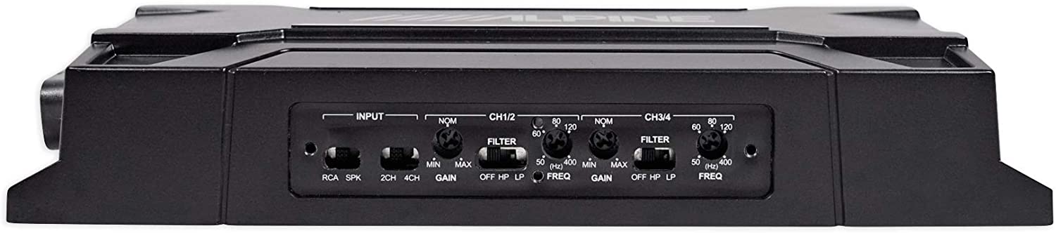 Alpine KTA-30FW 4-Channel Compact Marine/Powersports Amplifier-Car Toys