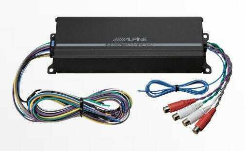 Alpine KTP-445U 4-Channel Power Pack Amplifier-Car Toys