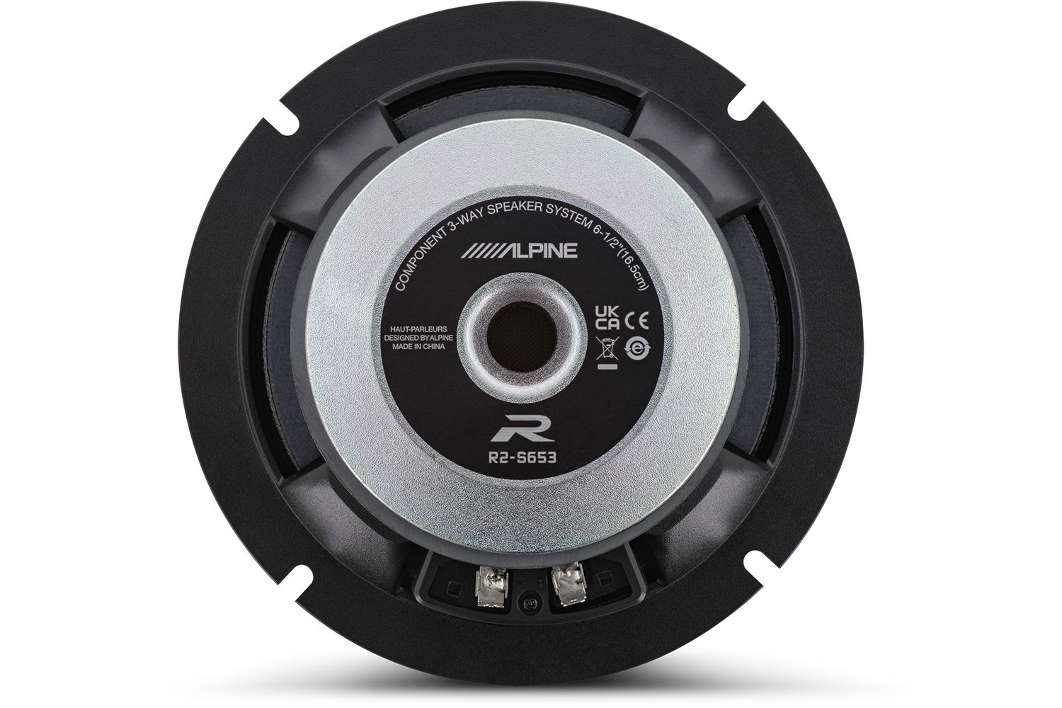 Alpine R-Series R2-S653 6.5" 3-Way Pro Hi-Res Component Car Audio Speaker System-Car Toys