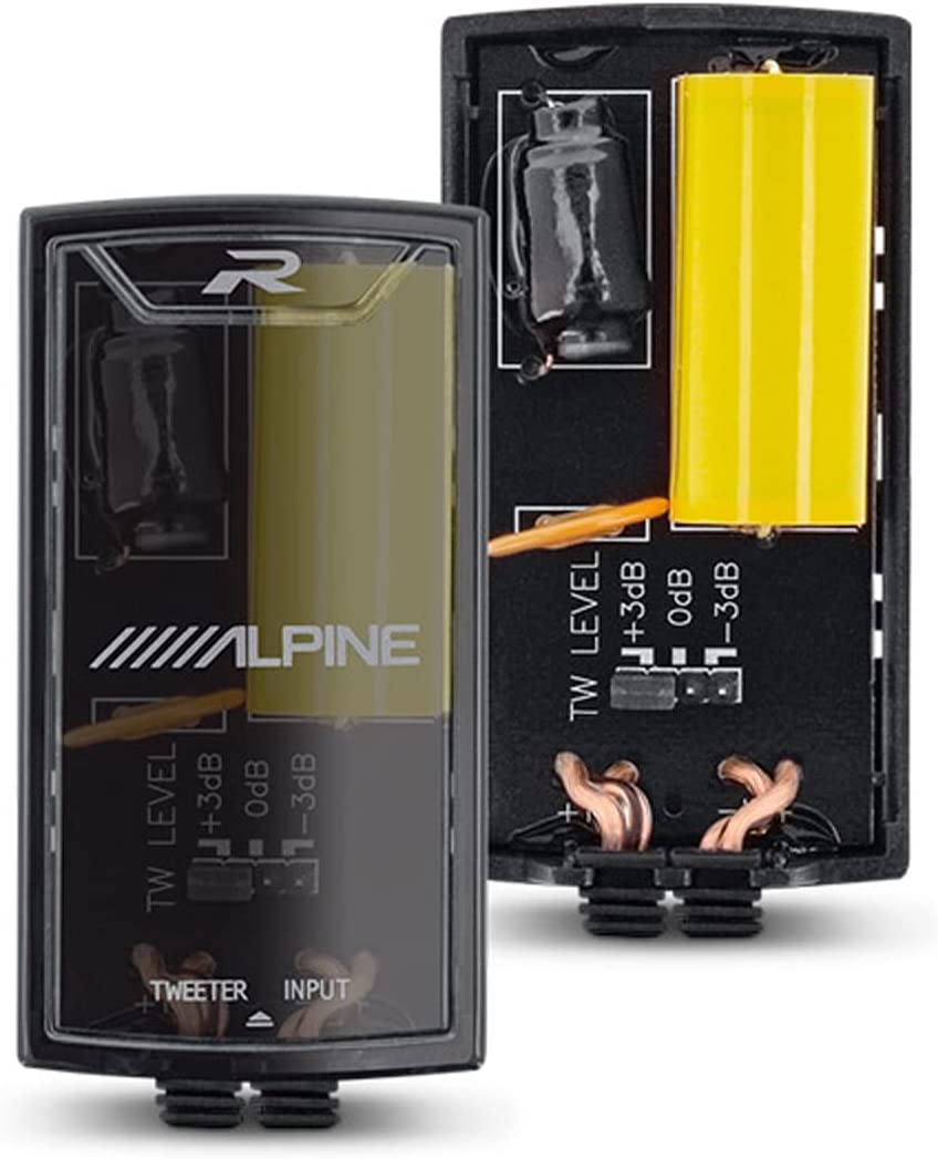 Alpine R-Series R2-S65C 6.5" 2-Way 300W HiRes Component Car Audio Speaker System-Car Toys