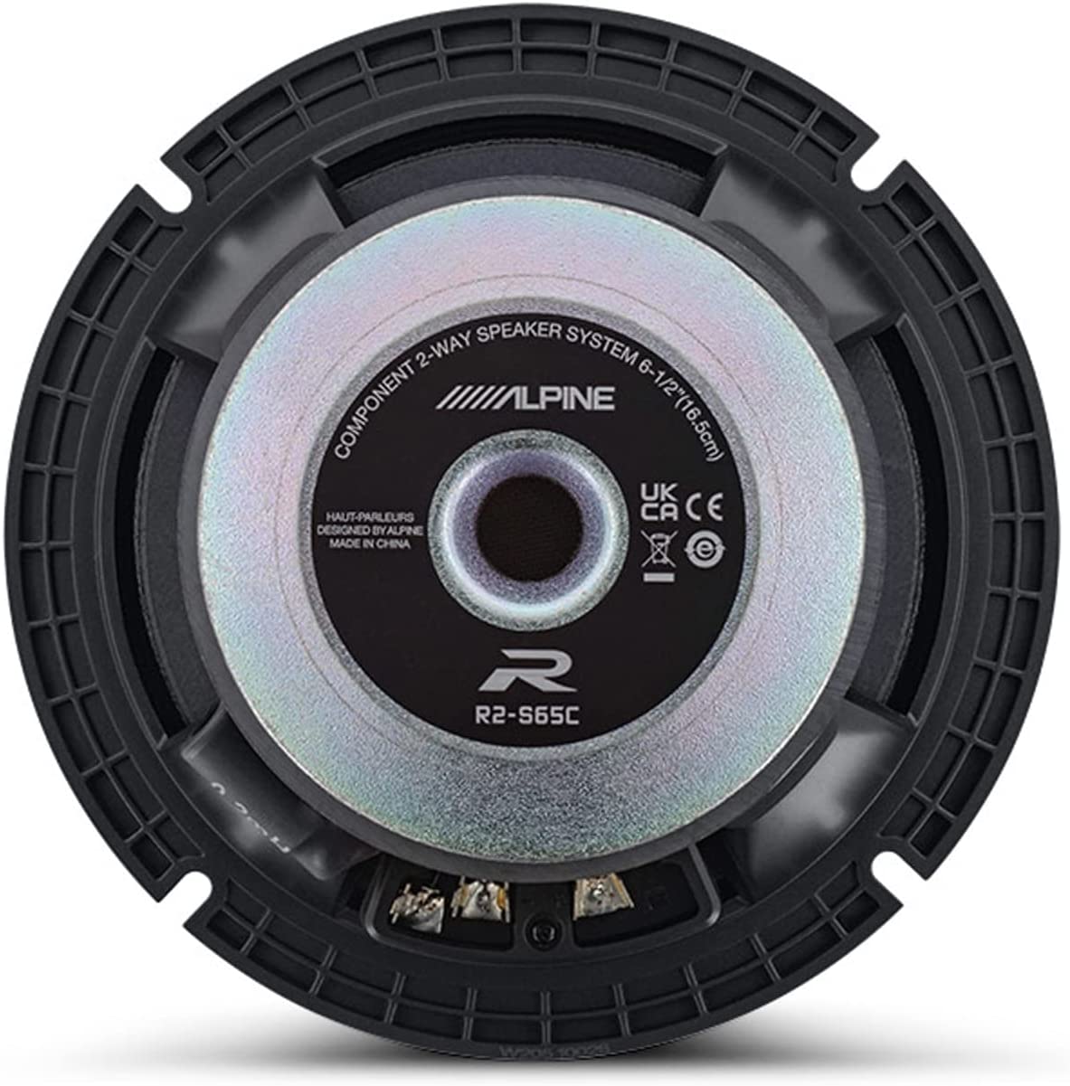 Alpine R-Series R2-S65C 6.5" 2-Way 300W HiRes Component Car Audio Speaker System-Car Toys