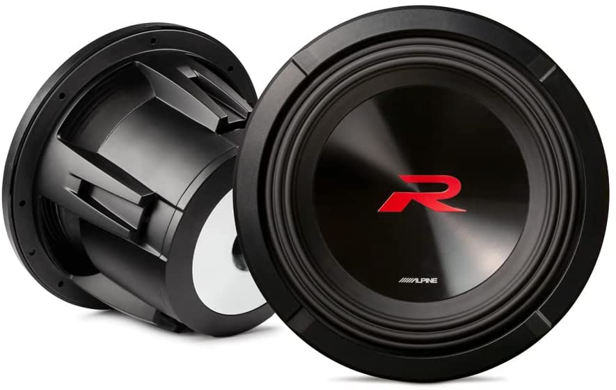 Alpine R-Series R2-W10D2 10" DVC Car Audio Subwoofer, 2 Ohm, 750 Watts RMS Sub-Car Toys