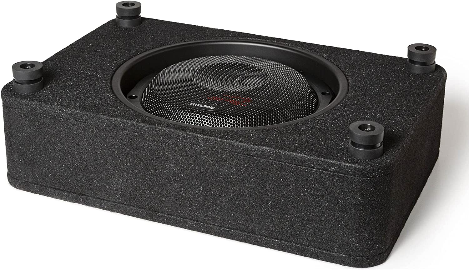 Alpine RS-SB10 R-Series Shallow 10" Loaded Subwoofer Enclosure-Car Toys