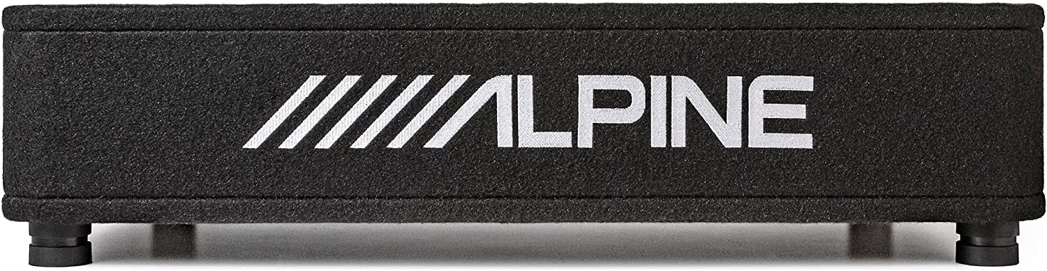 Alpine RS-SB12 R-Series Shallow 12" Loaded Subwoofer Enclosure-Car Toys