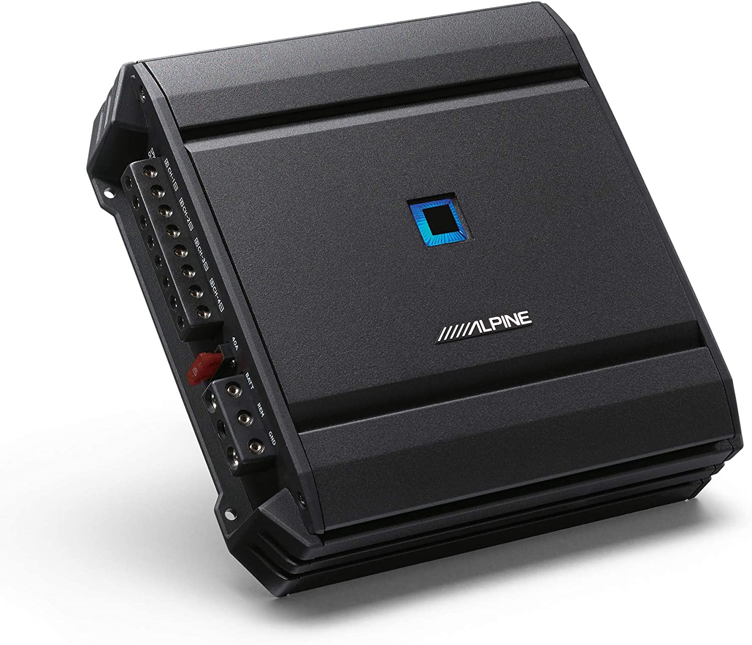 Alpine S-A32F S Series 4 Channel Car Audio Amplifier, 80 Watts RMS x 4, 2 Ohms-Car Toys