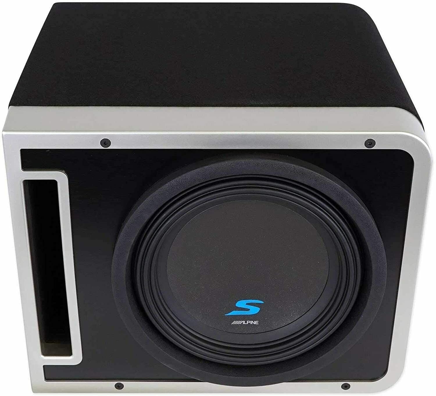 Alpine S-SB10V Pre-Loaded S-Series 10-inch Linkable Subwoofer Enclosure Car Sub-Car Toys