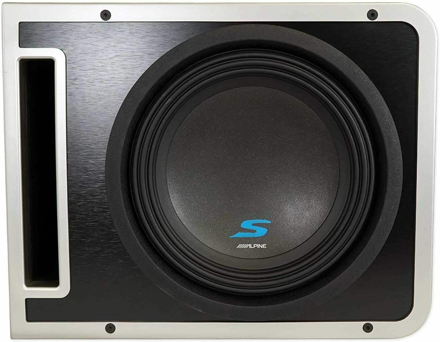 Alpine S-SB10V Pre-Loaded S-Series 10-inch Linkable Subwoofer Enclosure Car Sub-Car Toys