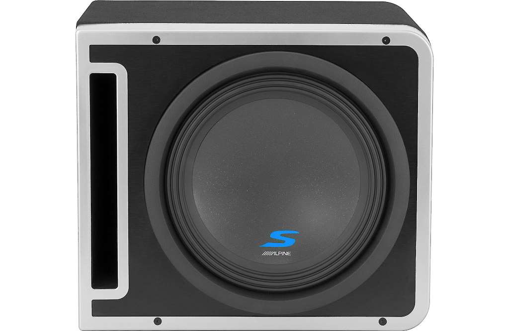 Alpine S-SB12V Halo Pre-Loaded S-Series 12-inch Linkable Subwoofer Enclosure Sub-Car Toys