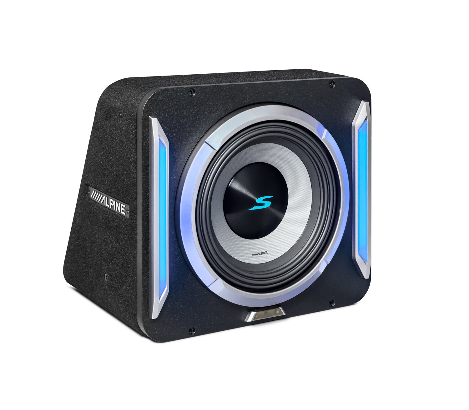 Alpine S2-SB10 10” S-Series PrismaLink Preloaded Subwoofer Wedge Enclosure-Car Toys