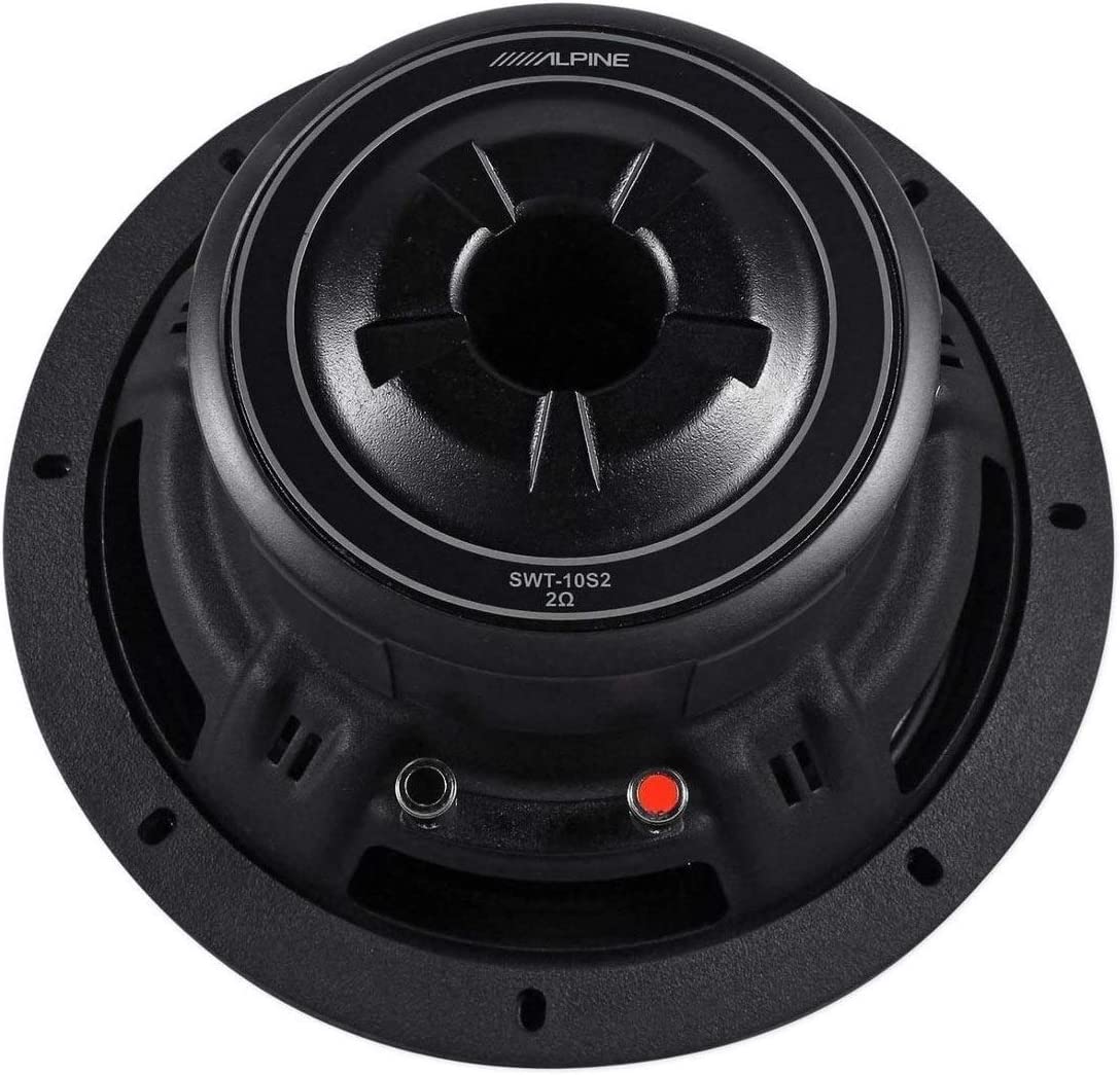 Alpine SWT-10S2 10" Shallow Truck Subwoofer - 2 Ohm-Car Toys