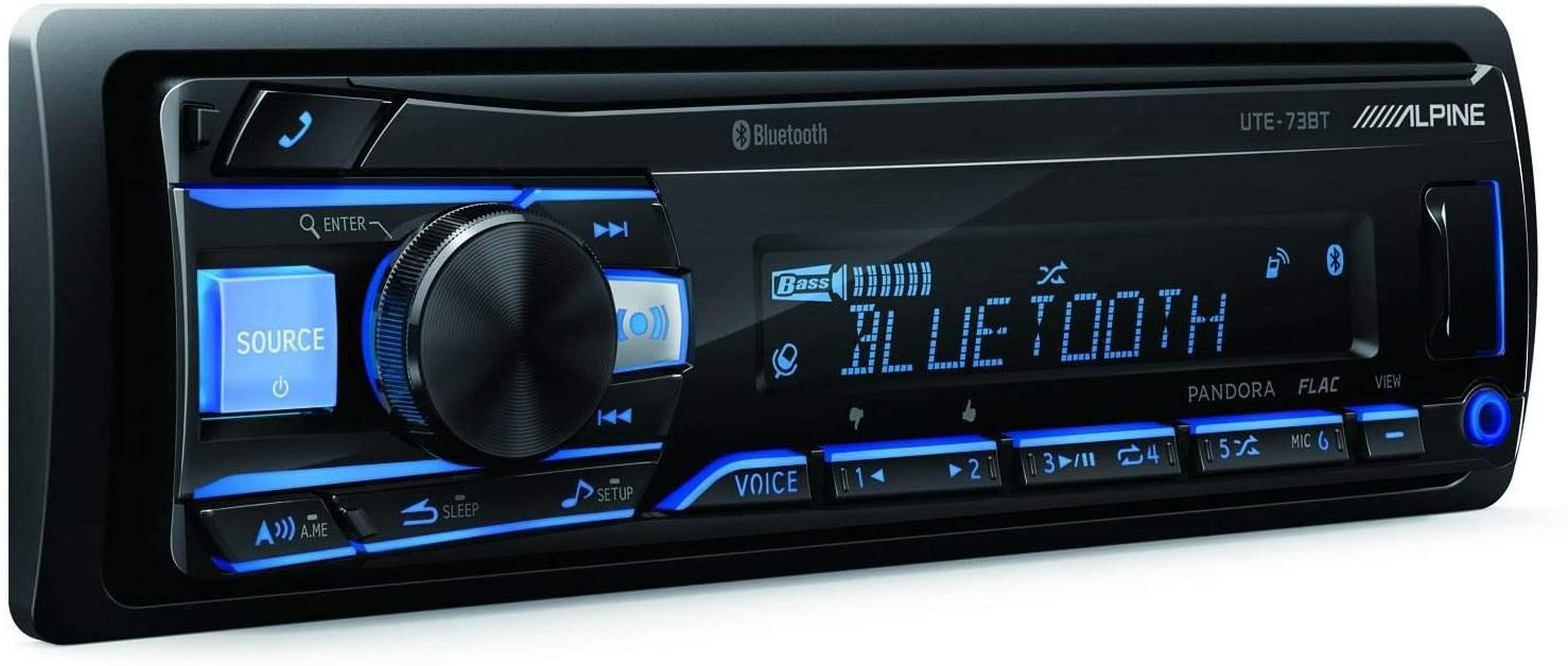 Alpine UTE-73BT Advanced Bluetooth Multimedia Receiver-Car Toys