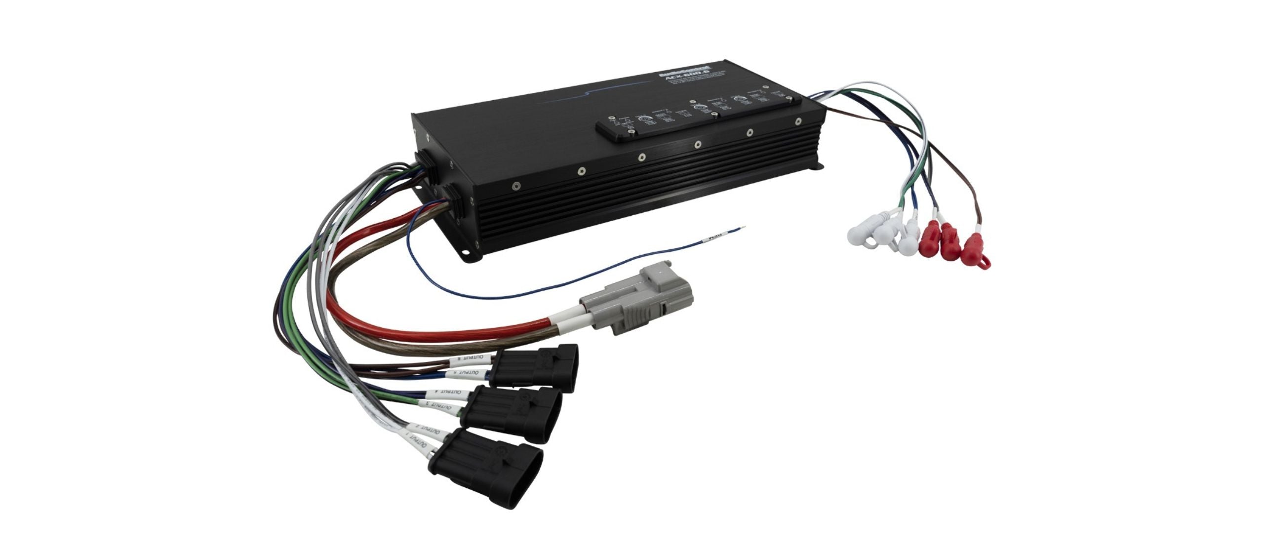 Audio Control ACX-600.6 All Weather 6 Channel Amplifier for Marine and Motorsports Applications-Car Toys