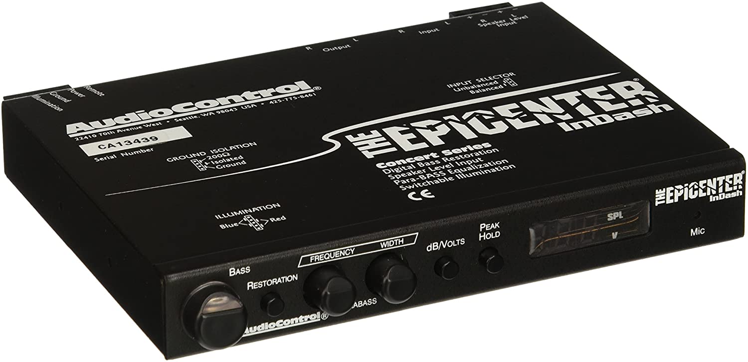 Audio Control EPICENTERINDASH Bass Restoration Processor Epicenter Equalizer-Car Toys