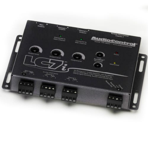 AudioControl LC7i 6-Channel Audio LOC Line Output Converter w/ Bass Restoration-Car Toys