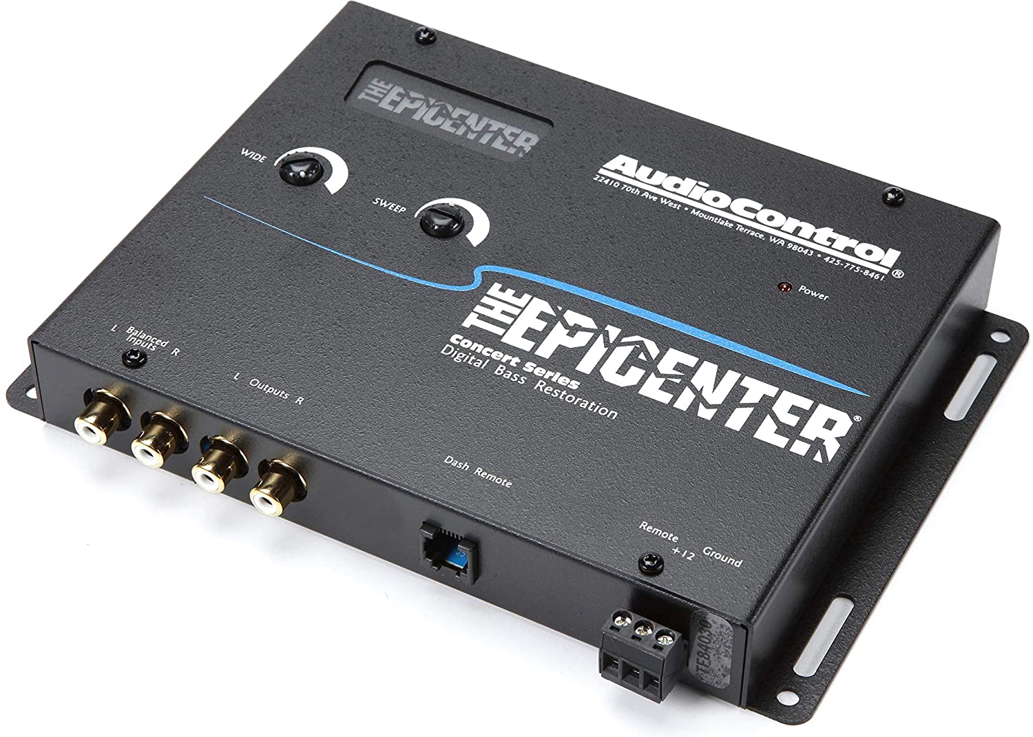 Audiocontrol THE EPICENTER Equalizer, Digital Bass Restoration Processor (Black)-Car Toys