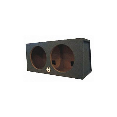 Bassworx SW212B Dual 12 Inch Street Wedge Series Sealed Subwoofer Enclosure-Car Toys