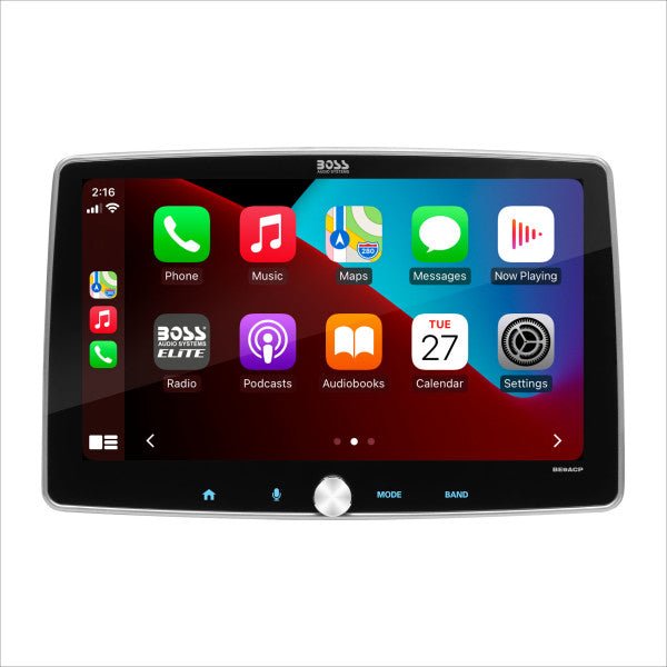 BOSS Audio Elite BE9ACP 9" Car Stereo, Apple CarPlay Android Auto, XL Receiver-Car Toys