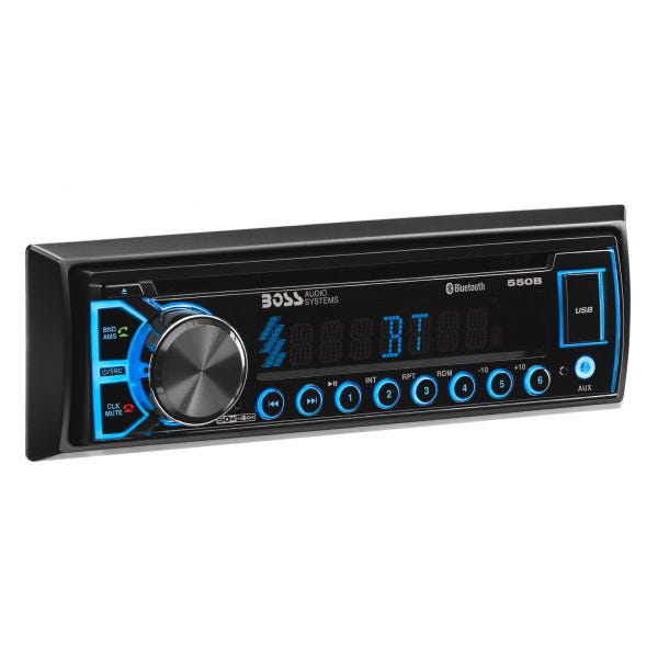 BOSS Audio Systems Elite 550B Bluetooth Car Stereo Receiver, 1-DIN Head Unit-Car Toys