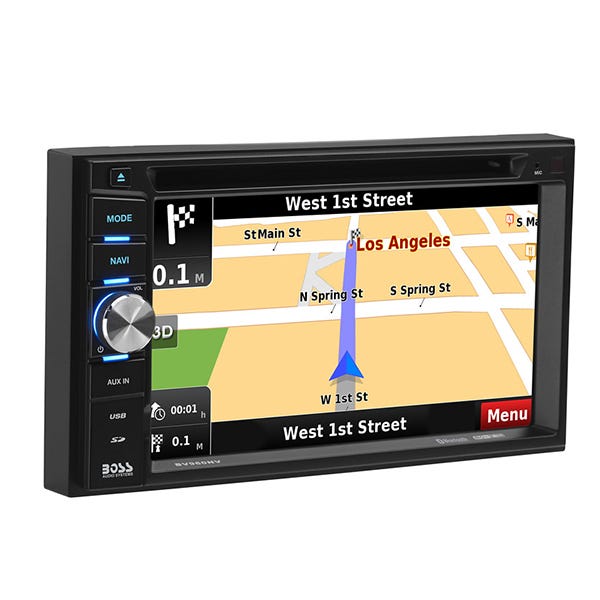 BOSS Audio Systems Elite BV960NV 2-DIN Digital Media CD Receiver with Navigation-Car Toys