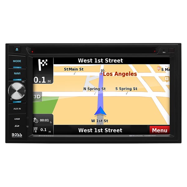 BOSS Audio Systems Elite BV960NV 2-DIN Digital Media CD Receiver with Navigation-Car Toys