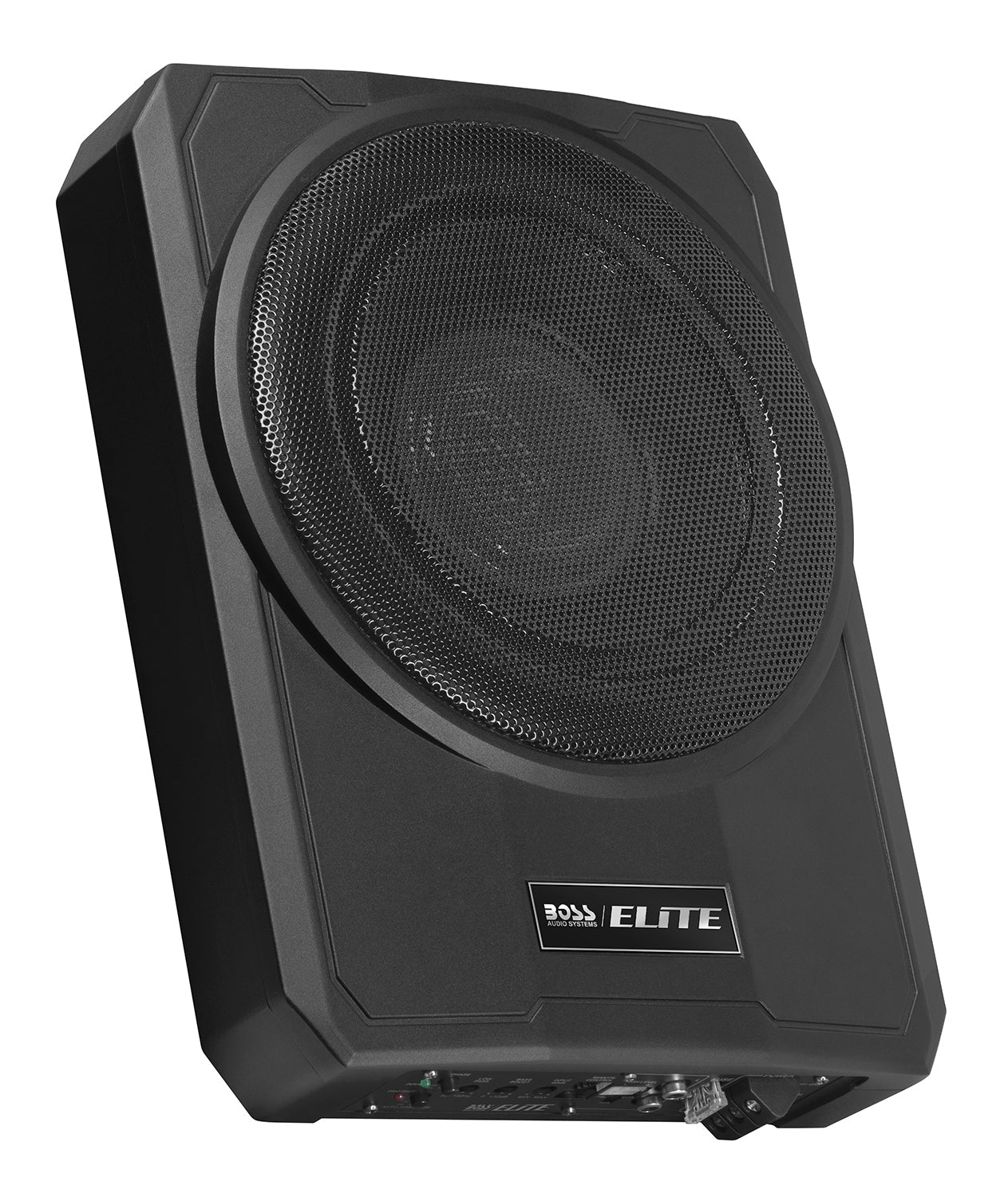 BOSS Audio Systems SLIM8 Compact Powered 8" 800W Subwoofer Enclosure with Remote-Car Toys