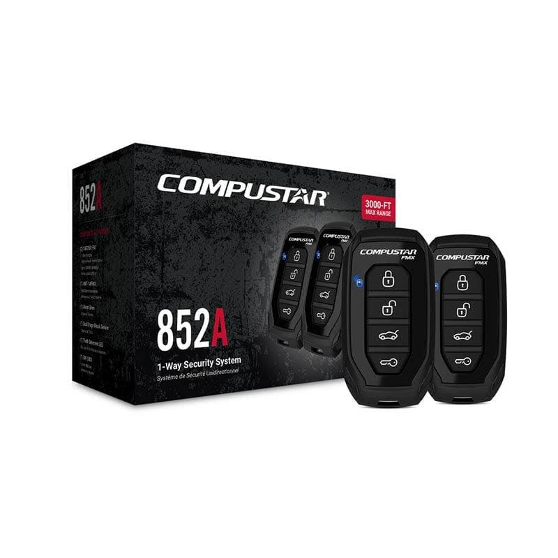 Compustar CS852-A 1-Way Security System - 3000 Foot Range-Car Toys