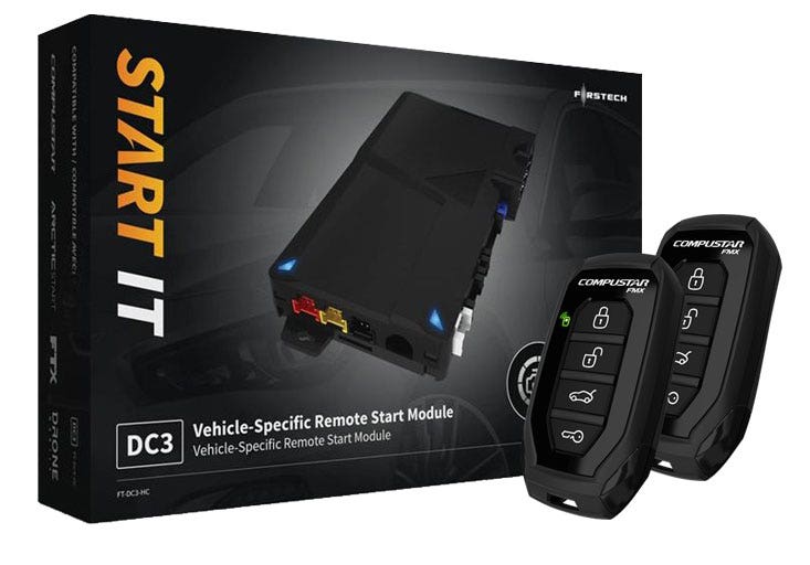 Compustar CSRS15AP 1-Way Remote Start With 1500 Foot Range-Car Toys