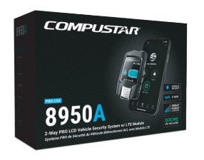 Compustar PRO CSX 8950A 2-Way Security System - 3000 Foot Range-Car Toys