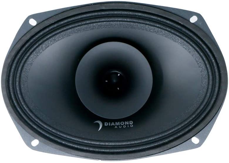 Diamond Audio MP694 6x9 Inch PRO Full-Range Motorsports Horn Coaxial Speakers-Car Toys