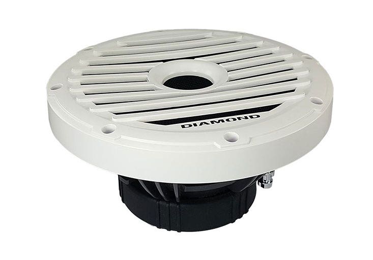 Diamond Audio MS104FA 10" Free Air Marine Subwoofer-Car Toys