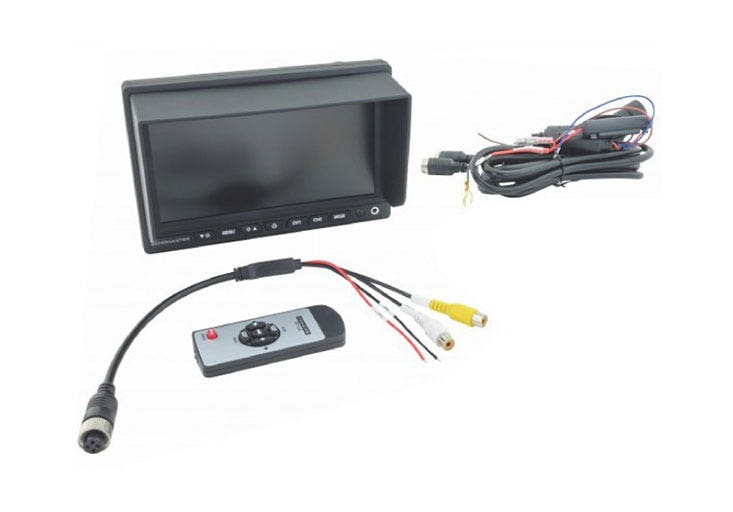 Echomaster PMON-7022-AHD 7 AHD Monitor With 2 HD Video Inputs-Car Toys