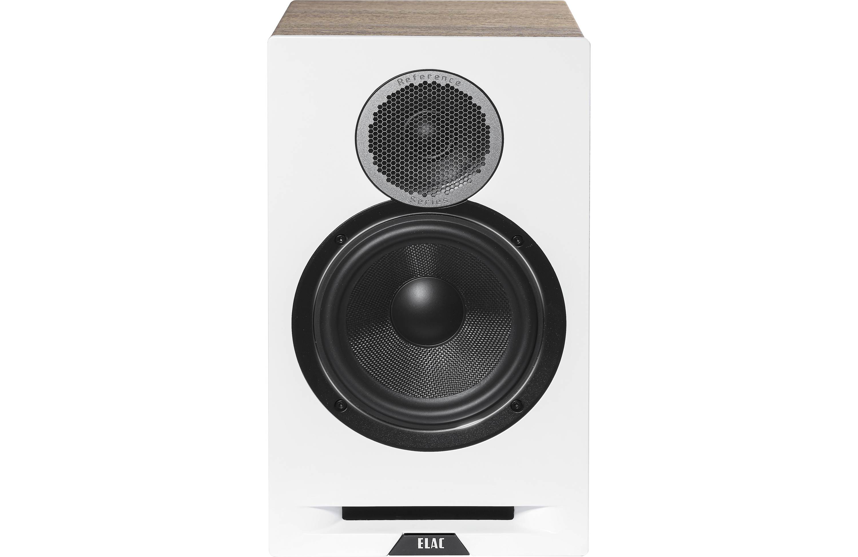 ELAC DBR62 Debut Reference 120 W Home Audio Bookshelf Speakers w/ Grilles, White-Car Toys