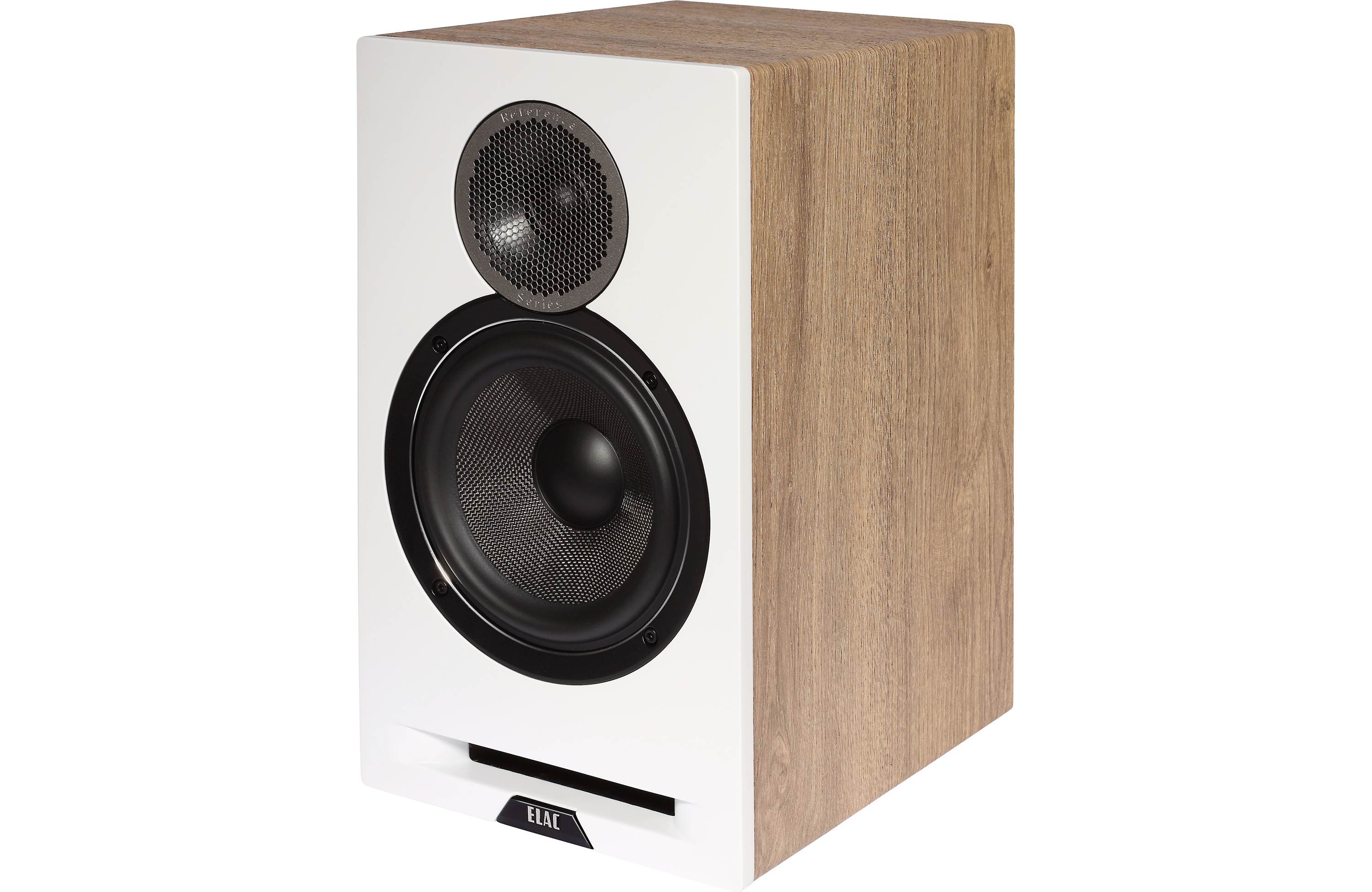 ELAC DBR62 Debut Reference 120 W Home Audio Bookshelf Speakers w/ Grilles, White-Car Toys