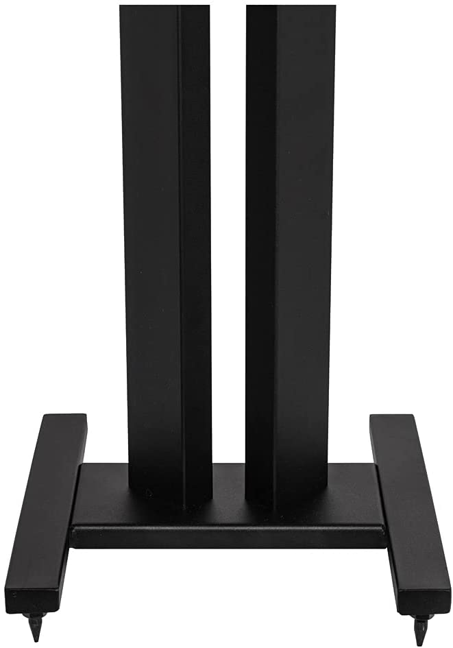 ELAC LS20 Stands Pair for Debut or Other Bookshelf Speakers (LS20-B, Black)-Car Toys