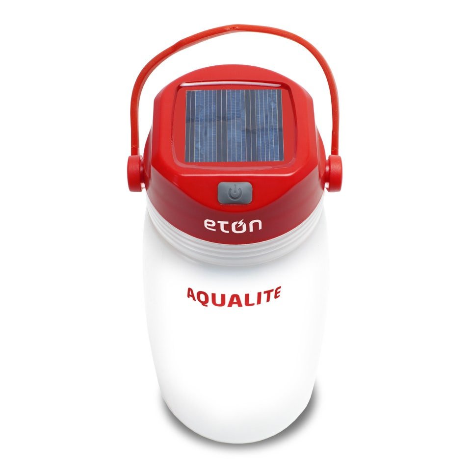 Eton AQUALITE Solar Powered Lantern &amp; Basic Emergency Kit-Car Toys