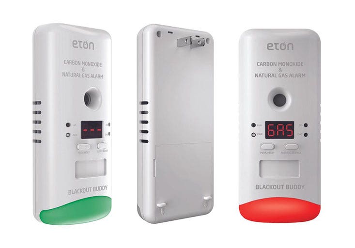 Eton Blackout Buddy Connect Co and Gas Detector-Car Toys