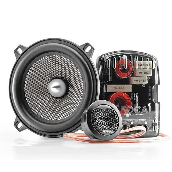 Focal 130 AS Access 5-1/4" 2-Way Component Car Audio Speakers 50w RMS 100w Max-Car Toys