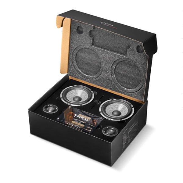 Focal 165W-XP 6.5 Inch Component Speaker Kit-Car Toys