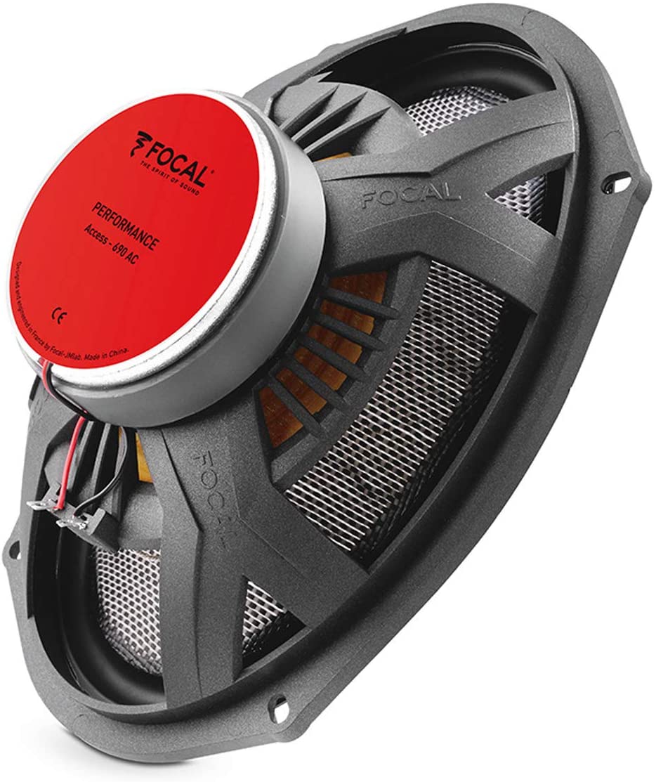 Focal 690AC Access 6x9 2-Way Coaxial Car Speakers 75 Watt RMS 150 Watt Max-Car Toys