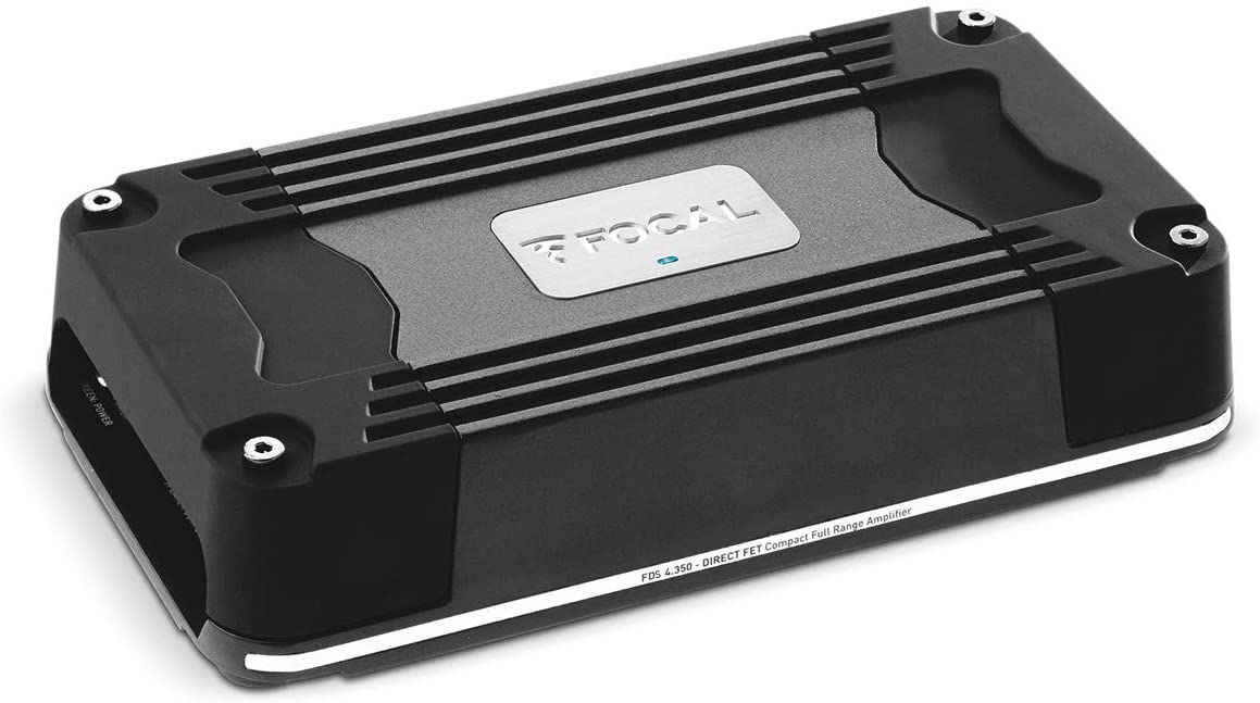 Focal FDS 4.350 Compact 58w x4 200w x2 RMS 4 Ohms 4-Channel Car Audio Amplifier-Car Toys