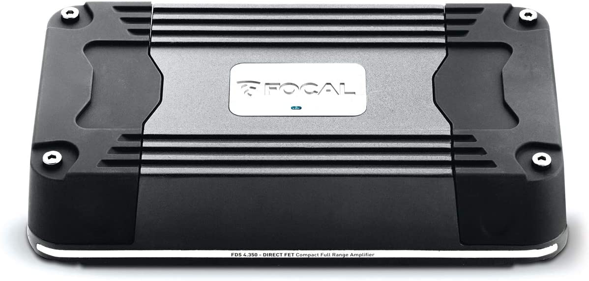 Focal FDS 4.350 Compact 58w x4 200w x2 RMS 4 Ohms 4-Channel Car Audio Amplifier-Car Toys